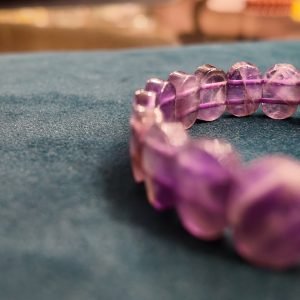 Natural Amethyst Bracelet – 8mm