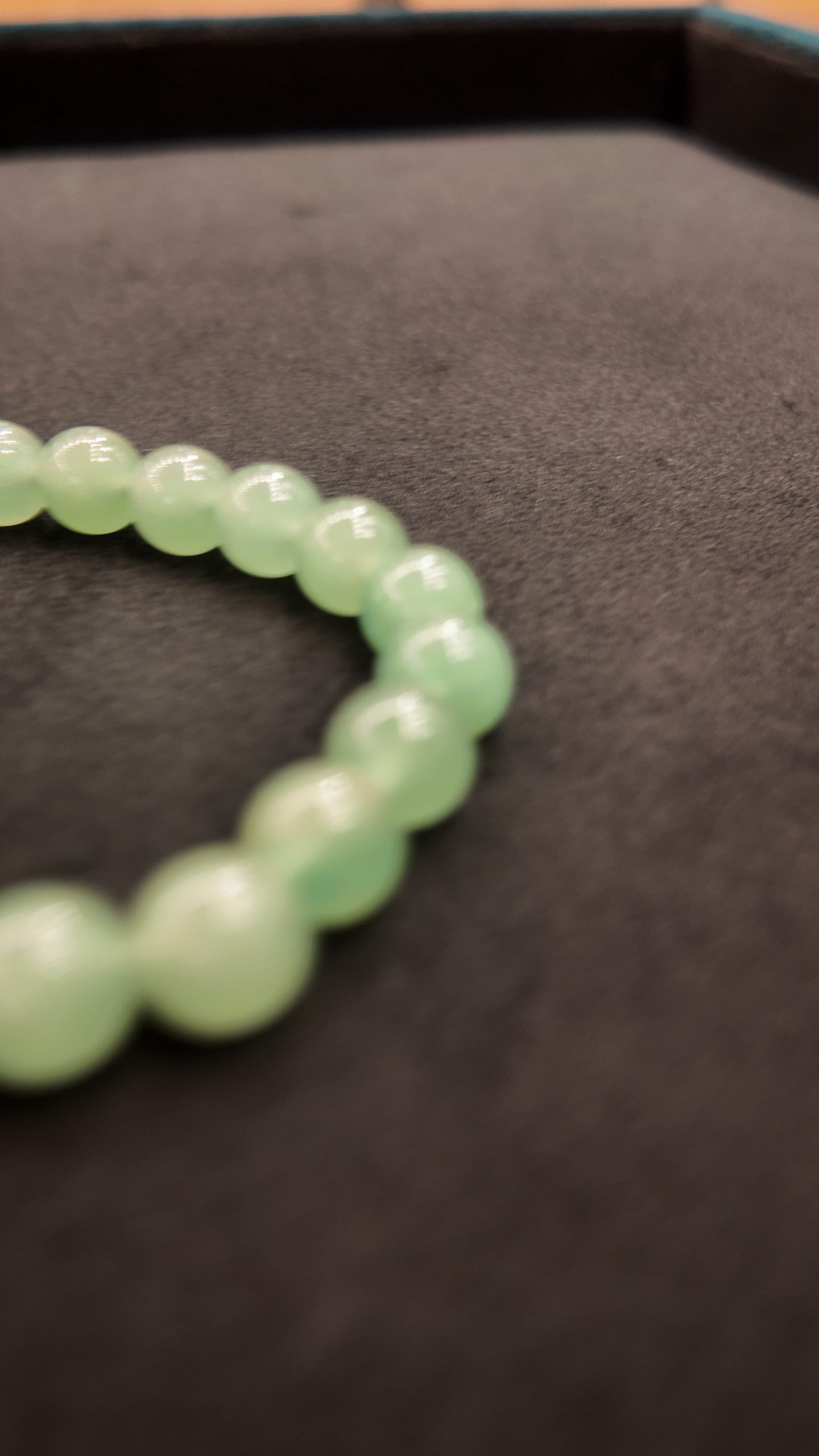 Natural Yellow Citrine Beaded Stretch Bracelet – Unisex - Image 3
