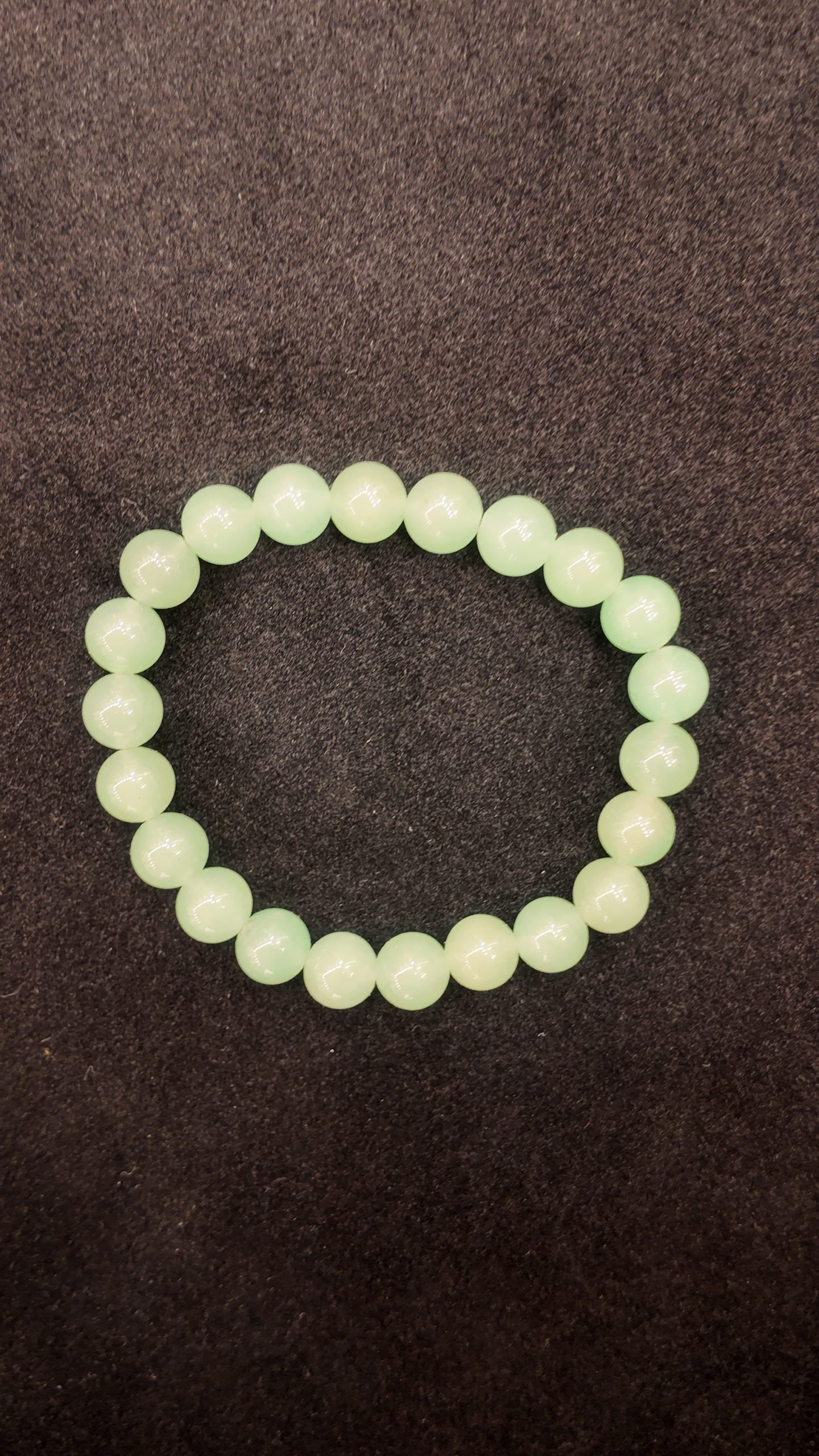 Natural Yellow Citrine Beaded Stretch Bracelet – Unisex - Image 5