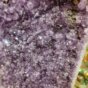 Natural Amethyst Raw Geode Cluster