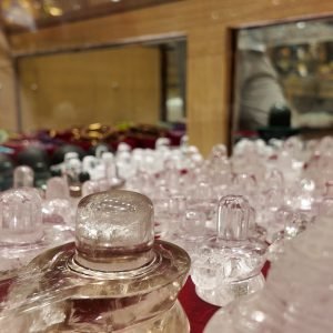 Natural White Sphatik Shivling for Home Pooja