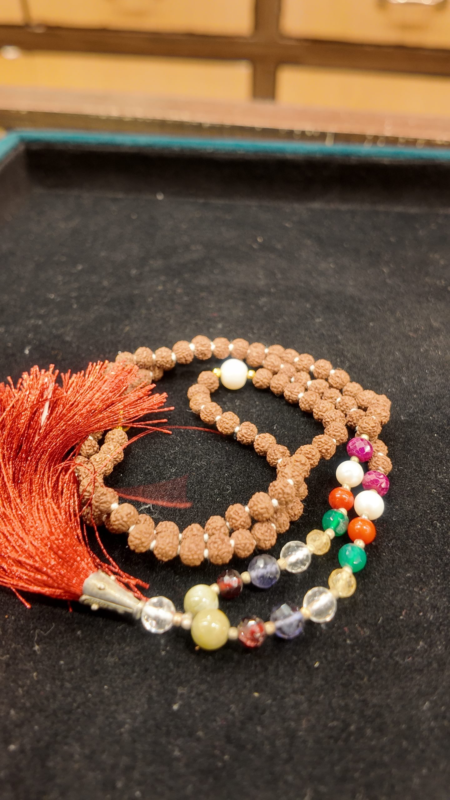 Rudraksha Mala Necklace