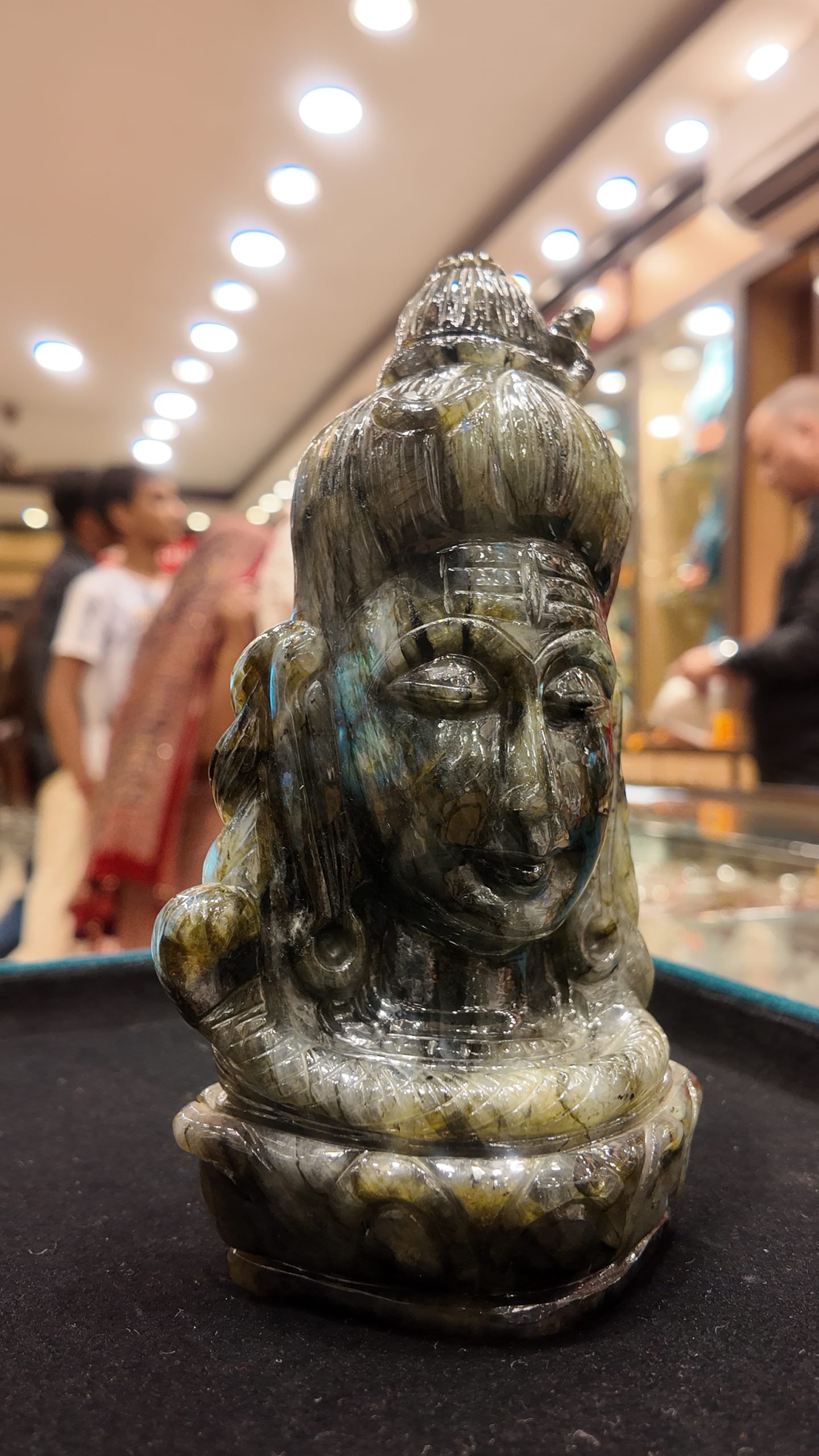 Lord Shiva Gemstone Statue - Image 2