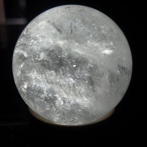 White Jade Crystal Sphere – Style 1
